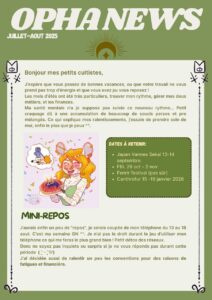 news d'été